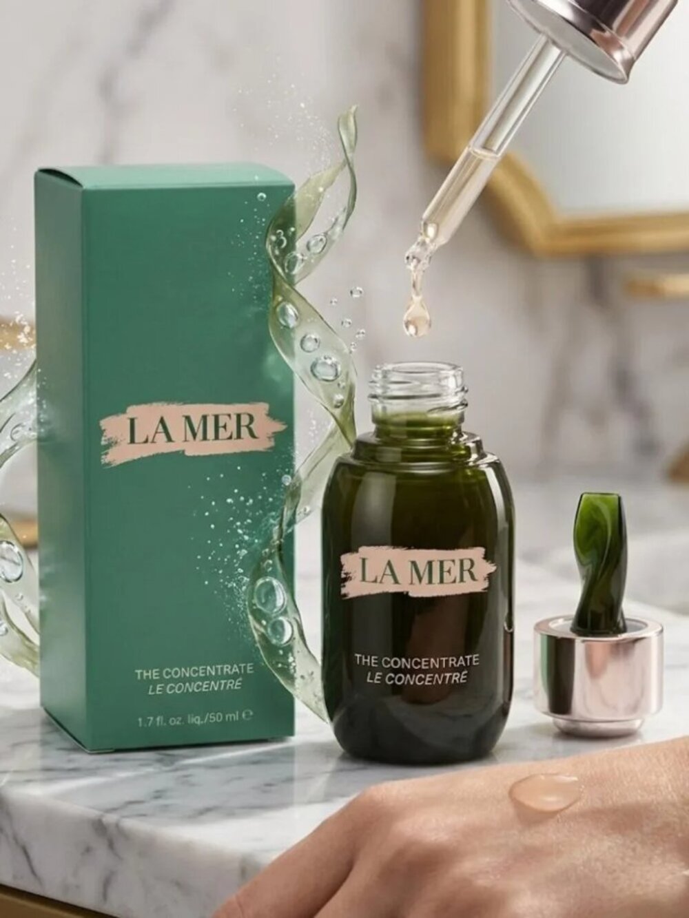 La Mer The Concentrate, 1.7 Ounce / 50ml - New Sealed Box